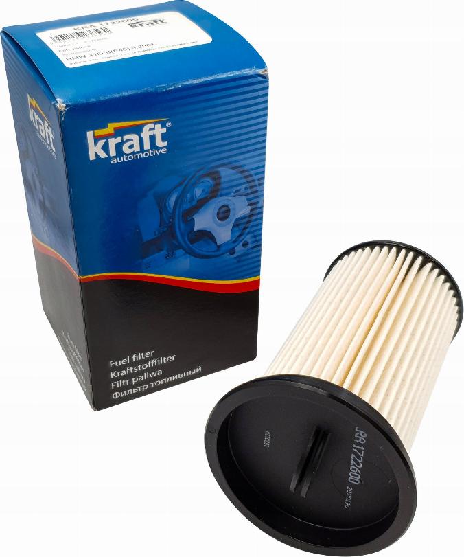 KRAFT AUTOMOTIVE 1722600 - Degvielas filtrs www.autospares.lv