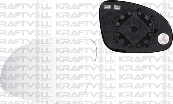 KRAFTVOLL GERMANY 09080165 - Spoguļstikls, Ārējais atpakaļskata spogulis www.autospares.lv