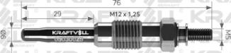 KRAFTVOLL GERMANY 05030025 - Kvēlsvece autospares.lv