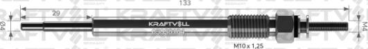 KRAFTVOLL GERMANY 05030104 - Kvēlsvece www.autospares.lv