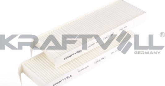 KRAFTVOLL GERMANY 06040040 - Filtrs, Salona telpas gaiss autospares.lv