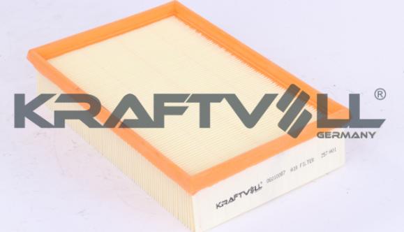 KRAFTVOLL GERMANY 06010087 - Air Filter, engine www.autospares.lv