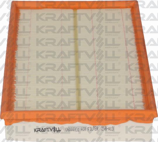 KRAFTVOLL GERMANY 06010331 - Gaisa filtrs www.autospares.lv