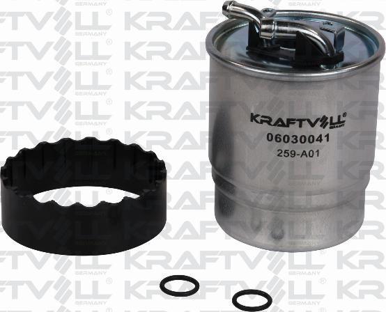 KRAFTVOLL GERMANY 06030041 - Degvielas filtrs www.autospares.lv