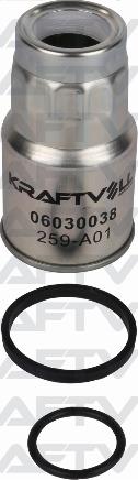 KRAFTVOLL GERMANY 06030038 - Fuel filter www.autospares.lv