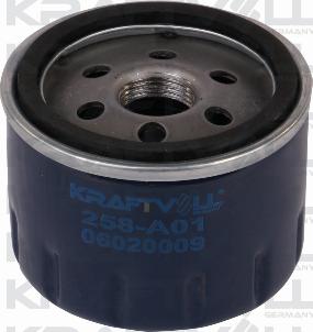 KRAFTVOLL GERMANY 06020009 - Масляный фильтр www.autospares.lv