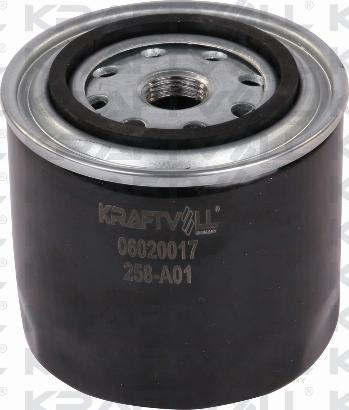 KRAFTVOLL GERMANY 06020017 - Oil Filter www.autospares.lv