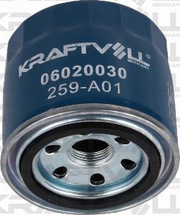 KRAFTVOLL GERMANY 06020030 - Oil Filter www.autospares.lv