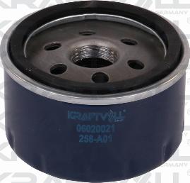 KRAFTVOLL GERMANY 06020021 - Eļļas filtrs www.autospares.lv