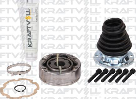 KRAFTVOLL GERMANY 01020004 - Шарнирный комплект, ШРУС, приводной вал www.autospares.lv