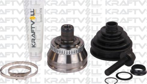 KRAFTVOLL GERMANY 01020019 - Šarnīru komplekts, Piedziņas vārpsta www.autospares.lv