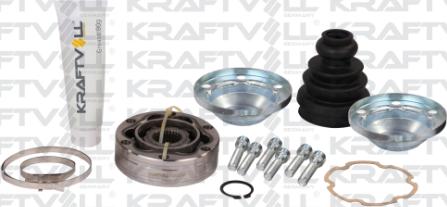 KRAFTVOLL GERMANY 01020010 - Шарнирный комплект, ШРУС, приводной вал www.autospares.lv