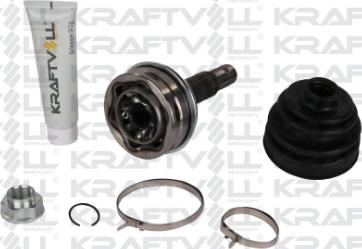 KRAFTVOLL GERMANY 01020169 - Šarnīru komplekts, Piedziņas vārpsta autospares.lv