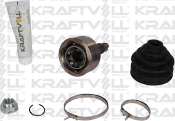 KRAFTVOLL GERMANY 01020125 - Šarnīru komplekts, Piedziņas vārpsta www.autospares.lv