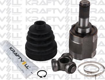 KRAFTVOLL GERMANY 01020231 - Šarnīru komplekts, Piedziņas vārpsta autospares.lv