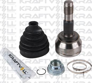 KRAFTVOLL GERMANY 01020223 - Шарнирный комплект, ШРУС, приводной вал www.autospares.lv