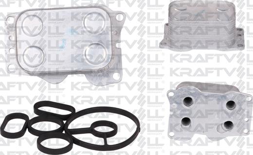 KRAFTVOLL GERMANY 08090119 - Oil Cooler, engine oil www.autospares.lv