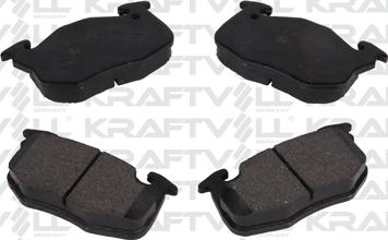 KRAFTVOLL GERMANY 07010004 - Bremžu uzliku kompl., Disku bremzes www.autospares.lv