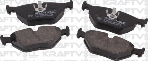 KRAFTVOLL GERMANY 07010109 - Brake Pad Set, disc brake www.autospares.lv