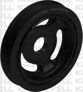 KRAFTVOLL GERMANY 15050047 - Шкив коленчатого вала www.autospares.lv