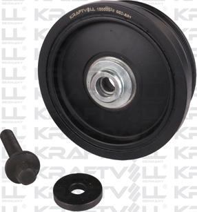 KRAFTVOLL GERMANY 15050038 - Шкив коленчатого вала www.autospares.lv