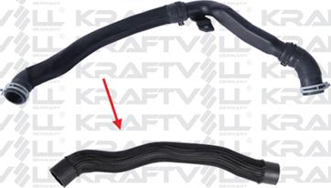 KRAFTVOLL GERMANY 10034833 - Шланг радиатора www.autospares.lv