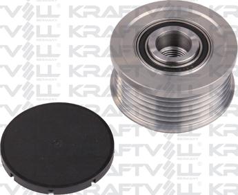 KRAFTVOLL GERMANY 11100019 - Шкив генератора, муфта www.autospares.lv