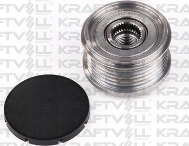 KRAFTVOLL GERMANY 11100012 - Шкив генератора, муфта www.autospares.lv