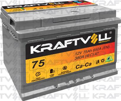 KRAFTVOLL GERMANY 18010013 - Starter Battery www.autospares.lv