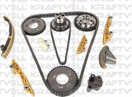 KRAFTVOLL GERMANY 12100051 - Sadales vārpstas piedziņas ķēdes komplekts autospares.lv