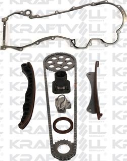 KRAFTVOLL GERMANY 12100083 - Комплект цепи привода распредвала www.autospares.lv