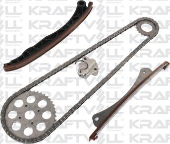 KRAFTVOLL GERMANY 12100082 - Комплект цепи привода распредвала www.autospares.lv