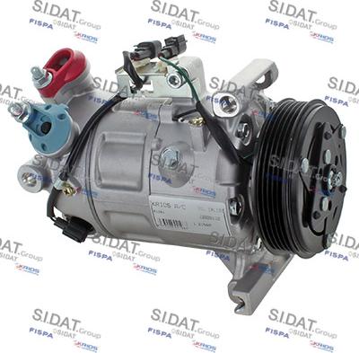 Krios 1.2154A - Compressor, air conditioning www.autospares.lv