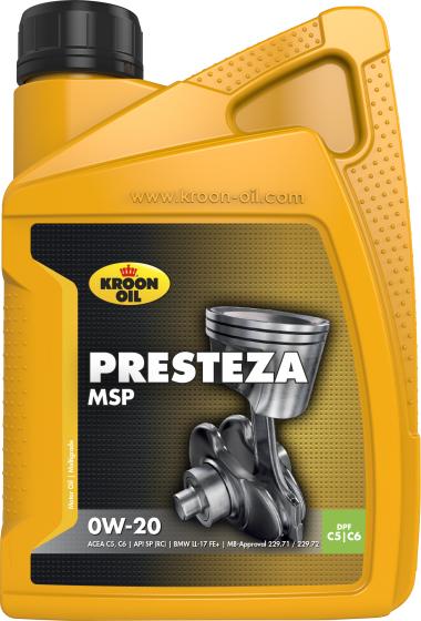 Kroon OIL PRESMSP0W20 - Motoreļļa www.autospares.lv