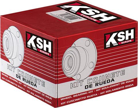 KSH EUROPE 1890.0091025 - Riteņa rumbas gultņa komplekts autospares.lv