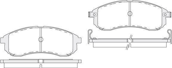 KSH EUROPE 1850.0058147 - Bremžu uzliku kompl., Disku bremzes autospares.lv