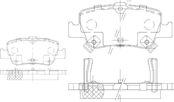 KSH EUROPE 1850.0058229 - Bremžu uzliku kompl., Disku bremzes autospares.lv