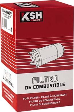 KSH EUROPE 1804.0084005 - Degvielas filtrs www.autospares.lv