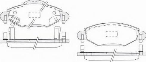 KSH EUROPE 1850.0058033 - Bremžu uzliku kompl., Disku bremzes www.autospares.lv