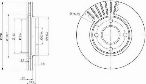 KSH EUROPE 1870.0071010 - Bremžu diski autospares.lv