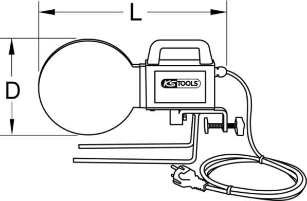 KS Tools 400.0950 - Uzstādīšanas instrumentu komplekts, Gāzu sadales mehānisms autospares.lv