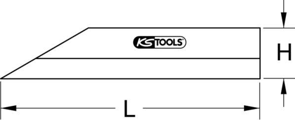 KS Tools 420.1061 - Fiksējošo skavu komplekts, Virsbūve www.autospares.lv