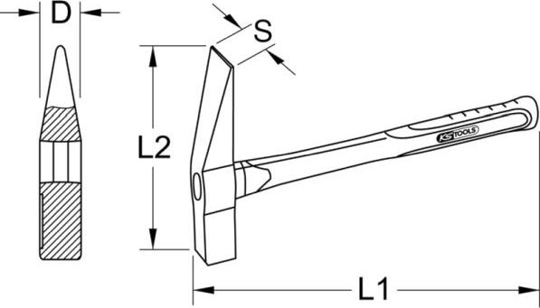 KS Tools BT591651 - Nofiksēšanas palīgierīce, Sadales vārpsta www.autospares.lv