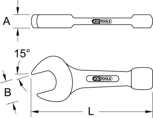 KS Tools BT521300 - Montāžas instruments, ventilators (viskozās berzes sajūgs) www.autospares.lv