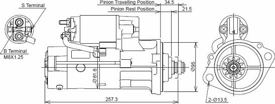 KUTNAK AUTOMOTIVE 720498/M - Стартер www.autospares.lv