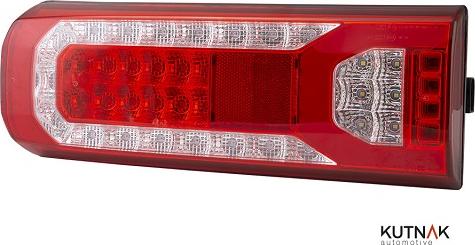 KUTNAK AUTOMOTIVE 720090 - Combination Rearlight www.autospares.lv