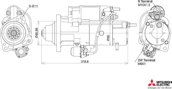 KUTNAK AUTOMOTIVE 721623/M - Starteris autospares.lv