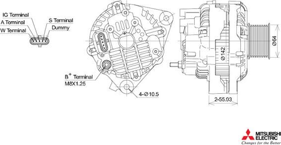 KUTNAK AUTOMOTIVE 721246M - Ģenerators www.autospares.lv