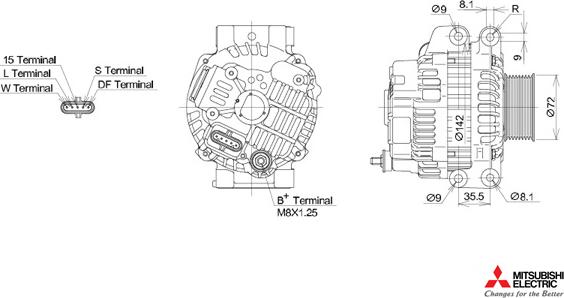 KUTNAK AUTOMOTIVE 723417/M - Ģenerators autospares.lv