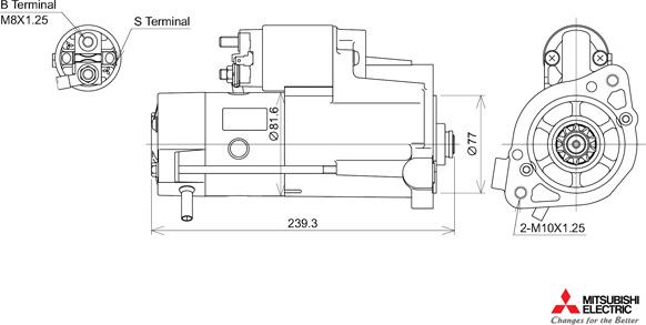 KUTNAK AUTOMOTIVE 723569/M - Starteris autospares.lv